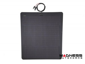 Ford Bronco Sport Flexible Solar Panel Kit - Complete Kit w/ Waterproof Controller + Hood Decal - 65W